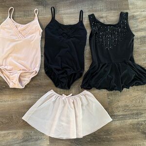 Girls ballet leotard set Size L 10/12